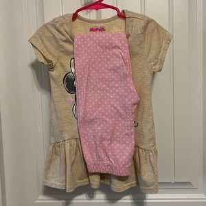 Minnie Mouse Girl’s Two-Piece Set